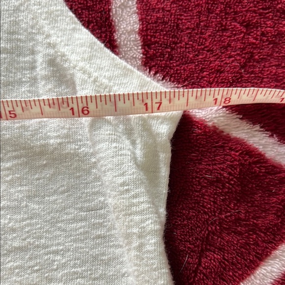 EUC Aerie Off White Sleeveless T-shirt Dress with Rainbow Graphic Small - Picture 9 of 9